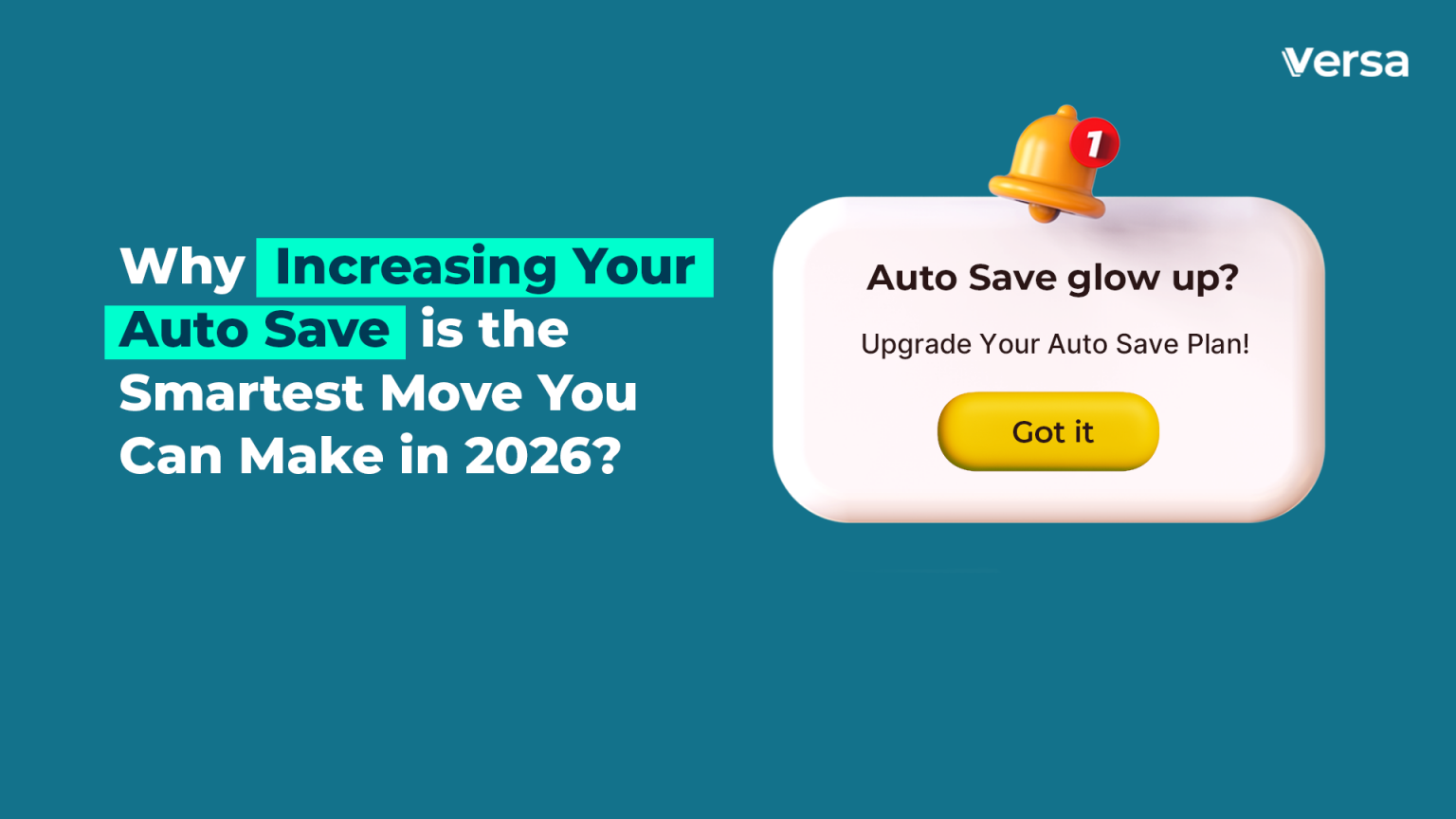 Java Auto Save Indicator How Auto Save Supports Consistent Saving Habits - Versa