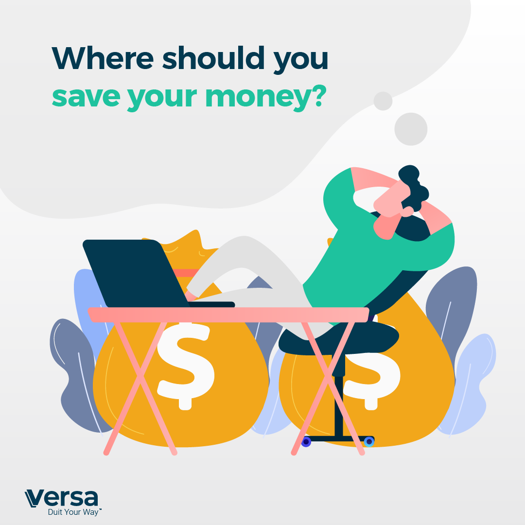 Where should you save your money?
