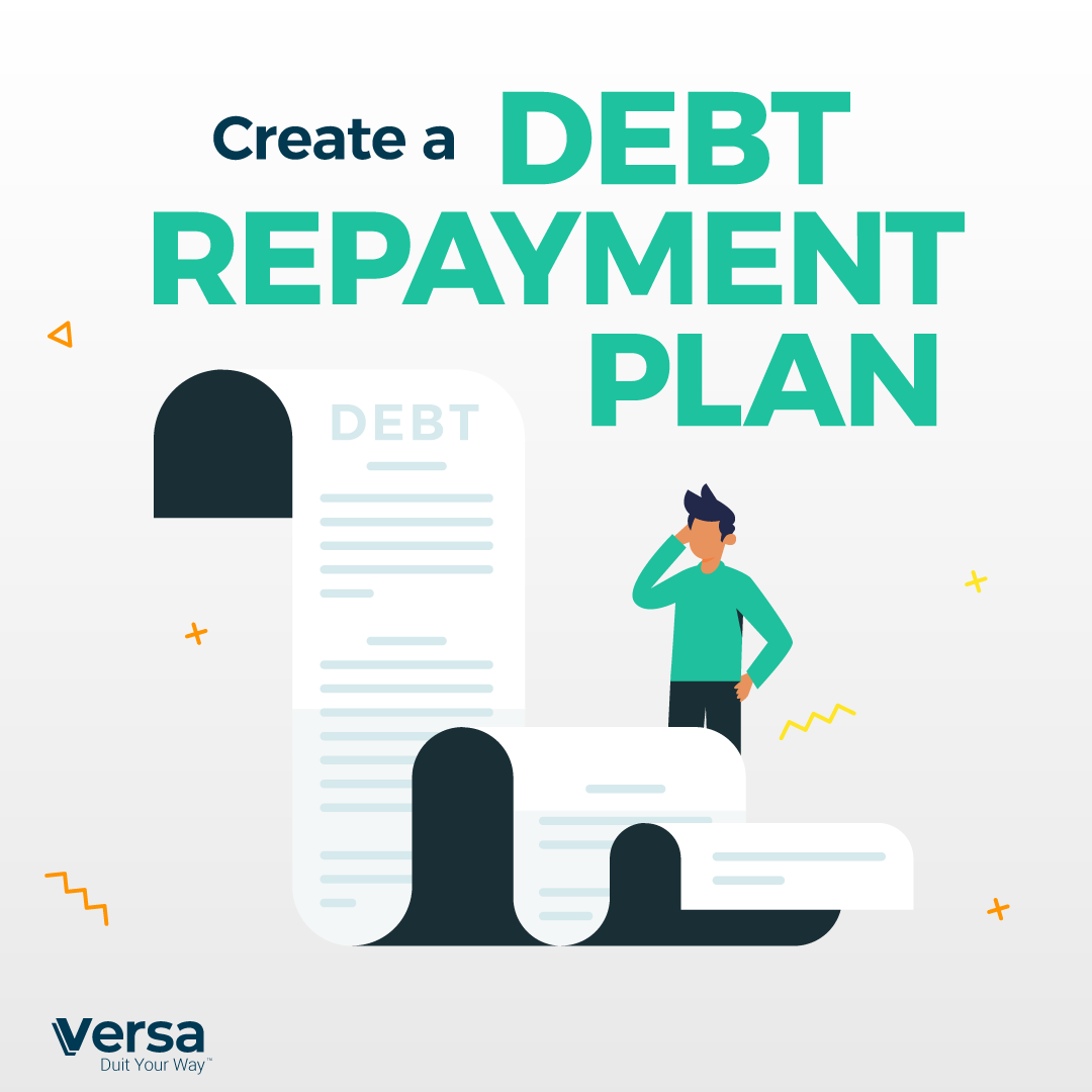 Create a debt repayment plan