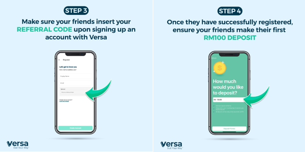 How to Refer a Friend to Versa
