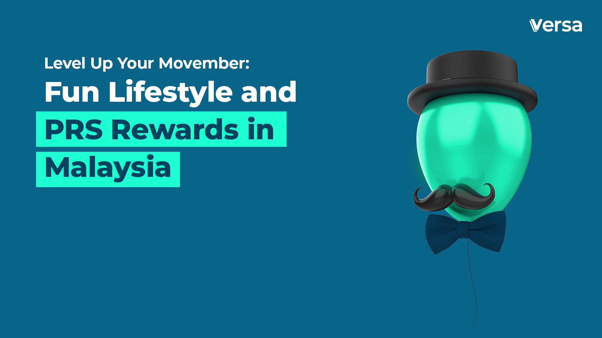 Level up your Movember with PRS via Versa